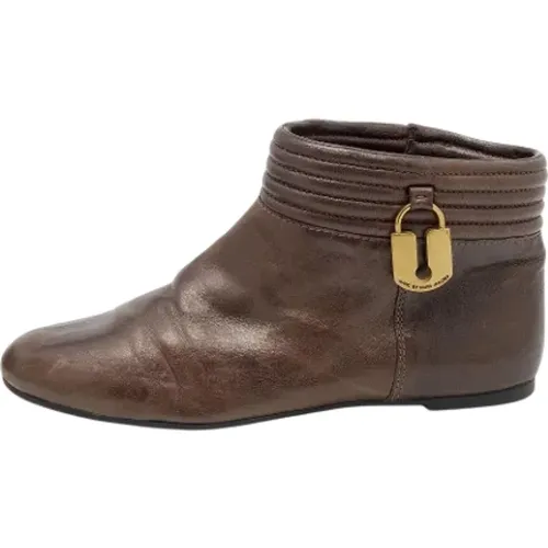 Pre-owned Leder boots , Damen, Größe: 38 EU - Marc Jacobs Pre-owned - Modalova