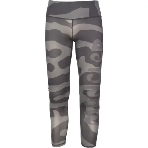 Sporty Camouflage Grey Leggings , male, Sizes: S, XS - Moncler - Modalova