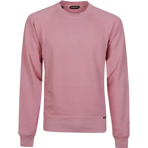 Long Sleeve Sweatshirt , male, Sizes: L, XL - Tom Ford - Modalova