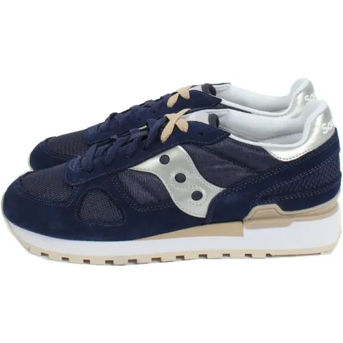 Silver Shadow Original Sneakers for Women , female, Sizes: 4 UK, 4 1/2 UK, 7 UK - Saucony - Modalova