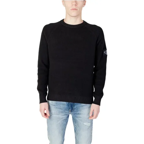 Herrenpullover aus Bio-Baumwolle , Herren, Größe: 2XL - Calvin Klein Jeans - Modalova