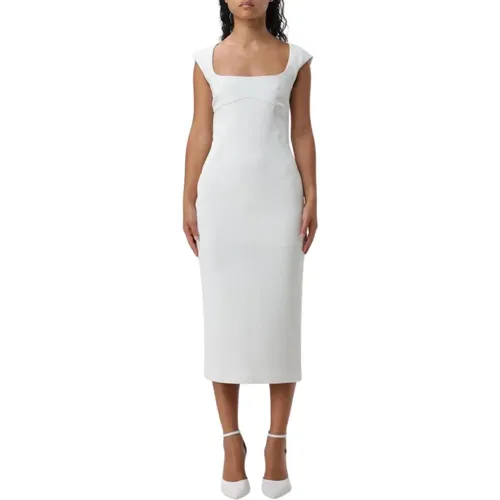 Cocktail fließendes Neoprenkleid , Damen, Größe: 2XS - pinko - Modalova