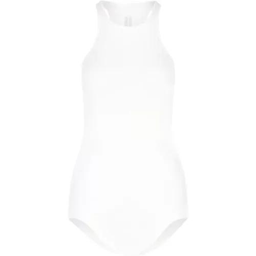 Sleeveless Top, Light and Natural , female, Sizes: XS, S - Rick Owens - Modalova