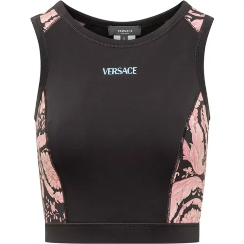 Top Sport-BH , Damen, Größe: 2XS - Versace - Modalova