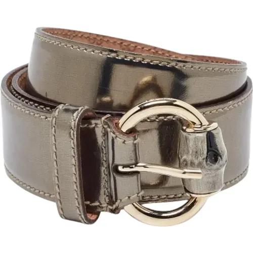 Pre-owned Leather belts , female, Sizes: ONE SIZE - Gucci Vintage - Modalova