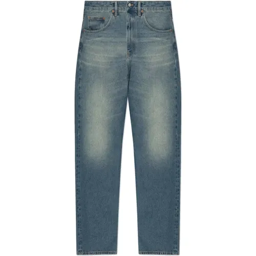 Low-rise jeans by , male, Sizes: W30, W31 - MM6 Maison Margiela - Modalova