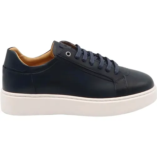 Blaue Ledersneakers Exton - Exton - Modalova