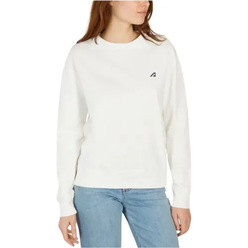 Iconic Crew Neck Sweatshirt , female, Sizes: M, L, S - Autry - Modalova