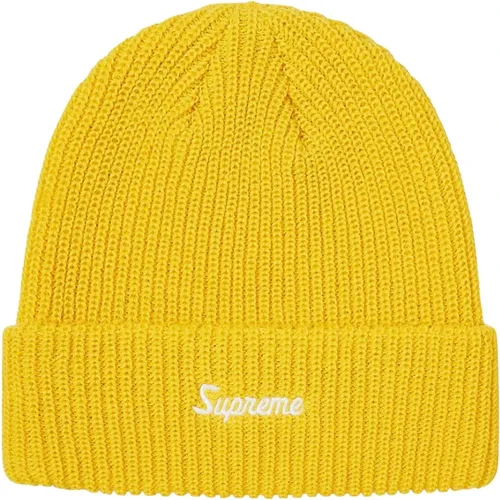 Loose Gauge Beanie Limited Edition , unisex, Sizes: ONE SIZE - Supreme - Modalova