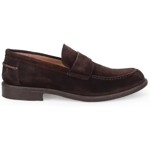 Moccasin Shoes , male, Sizes: 8 UK, 9 UK, 10 UK, 7 UK, 6 UK - Sangiorgio - Modalova