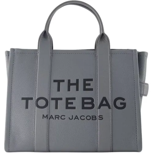 Graue Leder Kleine Tote Tasche - Marc Jacobs - Modalova