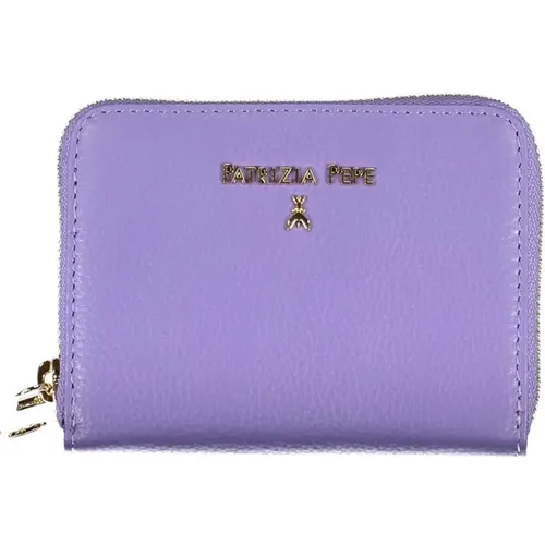 Elegant Wallet with Zipper , female, Sizes: ONE SIZE - PATRIZIA PEPE - Modalova