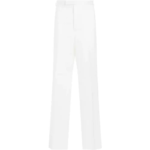 Cotton Chino Pants Straight Leg , male, Sizes: 2XL - Thom Browne - Modalova