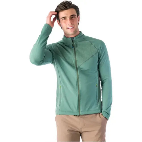 Olive Fleece Jacket , male, Sizes: S, L - DKB - Modalova