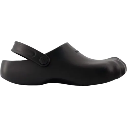 Schwarze Molded Sandalen - Synthetik - Noir , Damen, Größe: 40 EU - Balenciaga - Modalova