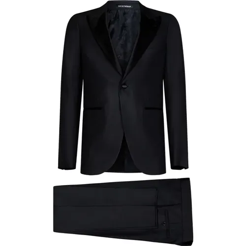 Single Breasted Suit , male, Sizes: XL, S - Emporio Armani - Modalova