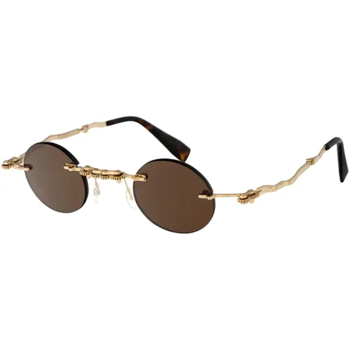 Stylish Sunglasses with Maske H42 Design , male, Sizes: 40 MM - Kuboraum - Modalova