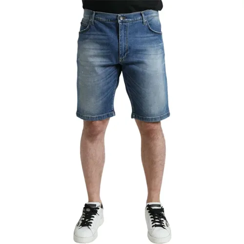 Denim Shorts , Herren, Größe: 3XL - Dolce & Gabbana - Modalova