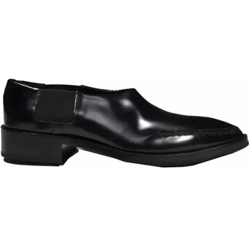 Schwarze Lederslipper Jil Sander - Jil Sander - Modalova