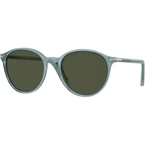 Green Sunglasses Po3350S , male, Sizes: 56 MM - Persol - Modalova
