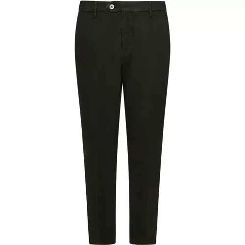 Military Slim Fit Chino Trousers , male, Sizes: W34, W33, W32, W36, W35, W38, W40 - Michael Coal - Modalova