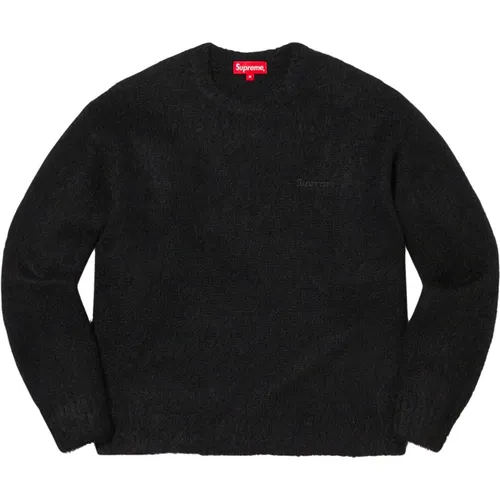 Limitierte Auflage Mohair Pullover Schwarz - Supreme - Modalova