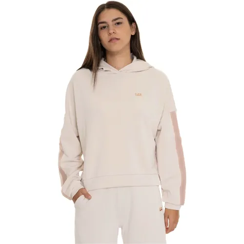 Kapuzen-Sweat-Tracksuit mit Seitenstreifen - Emporio Armani EA7 - Modalova