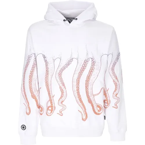 Gradient Hoodie Long Sleeve , male, Sizes: L, XL - Octopus - Modalova