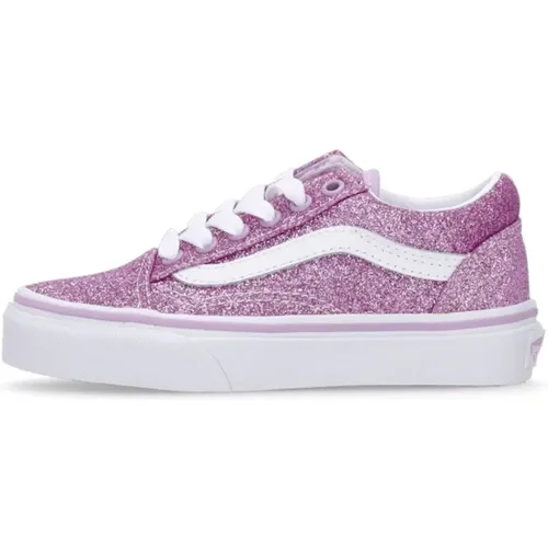 Glitzer Lila Mädchen Niedriger Schuh - Vans - Modalova