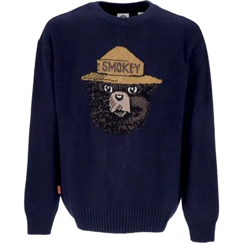 Jacquard Pullover Smokey Bear Eclipse Navy - Element - Modalova