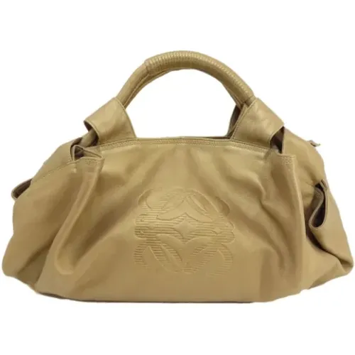 Pre-owned Leather handbags , female, Sizes: ONE SIZE - Loewe Pre-owned - Modalova