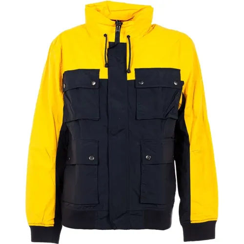 Herren Gelbe Bomberjacke , Herren, Größe: XL - Tommy Hilfiger - Modalova