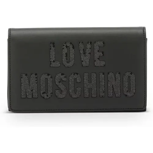 Schwarze Taschen für stilvolle Outfits , Damen, Größe: ONE Size - Love Moschino - Modalova