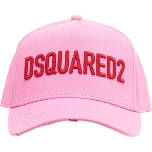 Cotton Hats & Caps Ss24 , female, Sizes: ONE SIZE - Dsquared2 - Modalova