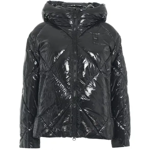 Quilted Down Jacket Aw24 , female, Sizes: M, L, XS, S - Blauer - Modalova