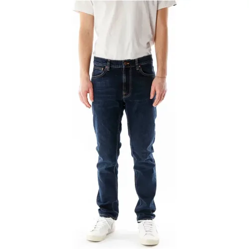 Lean Dean Slim Tapered Fit Jeans , Herren, Größe: W31 L32 - Nudie Jeans - Modalova