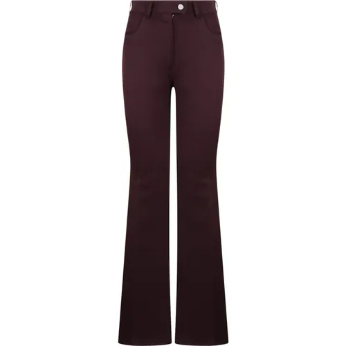 Vintage Twill Bootcut Pants , female, Sizes: XS - Courrèges - Modalova