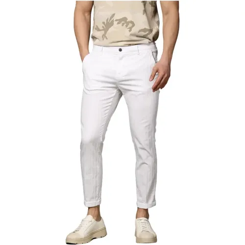 D Resca Muster Karotten Fit Chino Hose - Mason's - Modalova