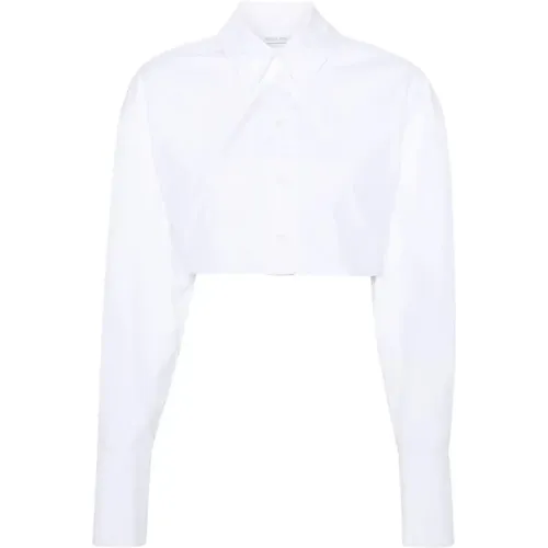 Cropped Shirt , female, Sizes: M, 2XS, XS - PATRIZIA PEPE - Modalova