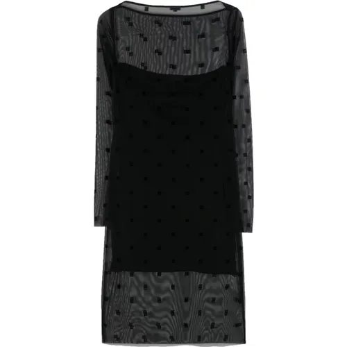 Semi Sheer Midi Kleid Givenchy - Givenchy - Modalova