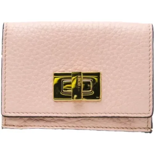 Pre-owned Leather wallets , female, Sizes: ONE SIZE - Fendi Vintage - Modalova