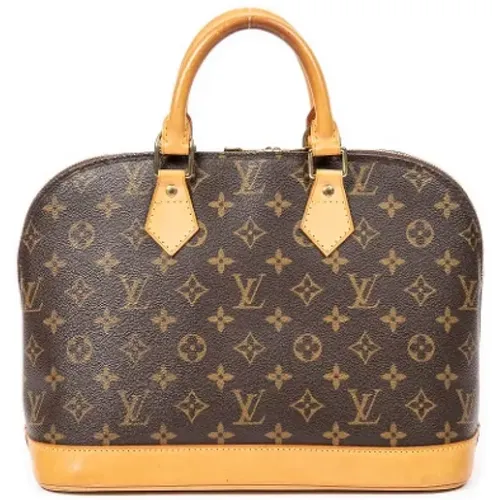 Pre-owned Coated canvas handbags , female, Sizes: ONE SIZE - Louis Vuitton Vintage - Modalova