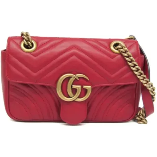 Pre-owned Leather gucci-bags , female, Sizes: ONE SIZE - Gucci Vintage - Modalova