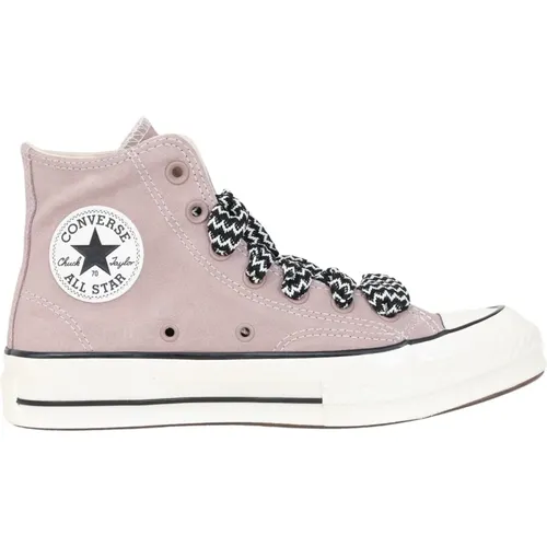 Retro Suede High Top Sneakers , Damen, Größe: 39 1/2 EU - Converse - Modalova