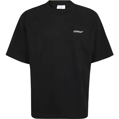 Men's Clothing T-Shirts & Polos Ss24 , male, Sizes: L, XS, M, XL - Off White - Modalova
