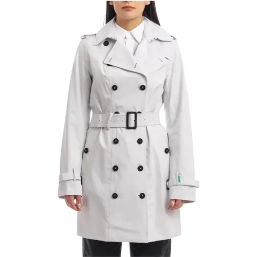 Stylish Audrey Trench Coat , female, Sizes: L - Save The Duck - Modalova