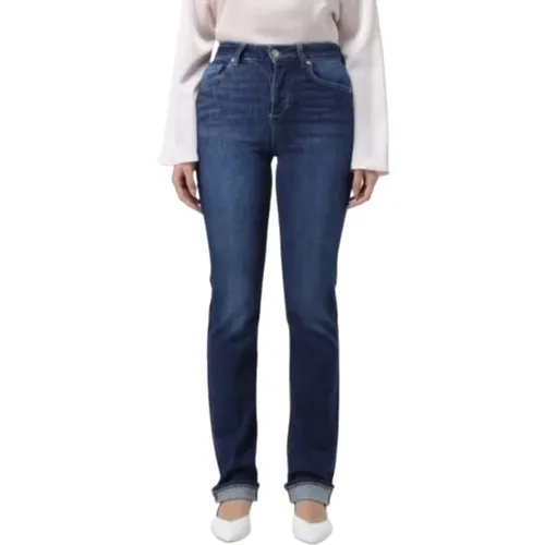 Straight Leg Jeans , female, Sizes: W26, W24, W28, W27 - Liu Jo - Modalova