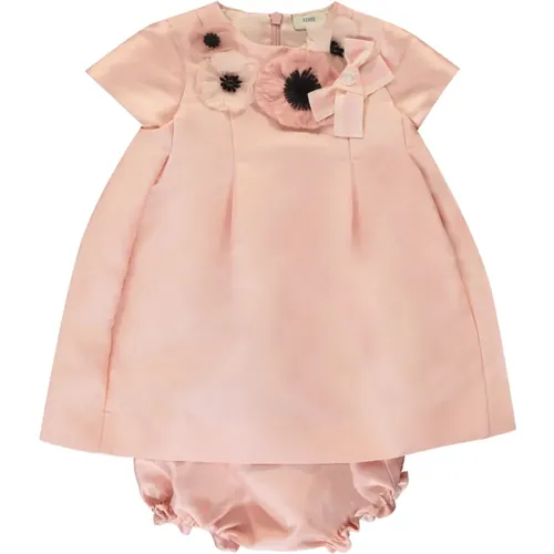 Kaninchenpelz Mini Kleid Fendi - Fendi - Modalova