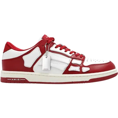 Skel Top Low sneakers , male, Sizes: 9 UK, 8 UK, 7 UK, 5 UK, 6 UK - Amiri - Modalova