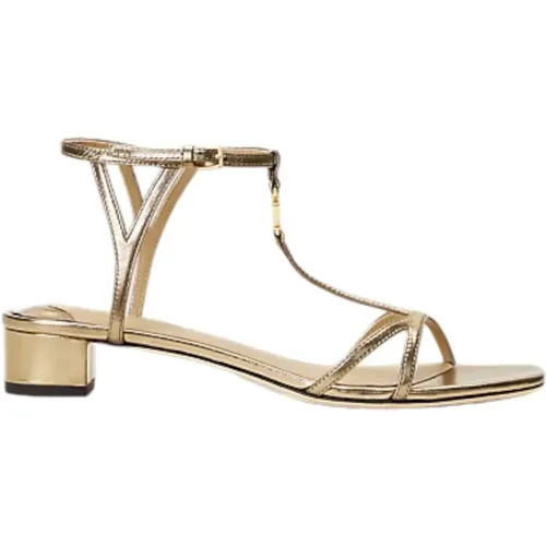 Flat Sandals , female, Sizes: 3 UK, 4 UK - Ralph Lauren - Modalova